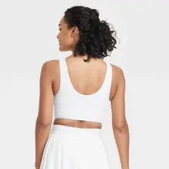 Women's Light Support Brushed Sculpt Bold Stitch Sports Bra - All in Motion&trade;