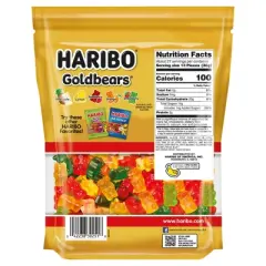 Haribo Goldbears Party Size Gummy Candy - 28.8oz
