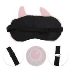 Unique Bargains Portable Monster Sleep Mask Pink 1 Pc