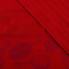 Kitchen Dish Towels- Set of 8- 16"x28"-Absorbent 100% Cotton Hand Towel-Kitchen Icon Design in 4 Colors & 4 Solid Dishtowels by Hastings Home