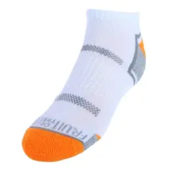 Fruit of the Loom Boy's Active Low Cut Tab Socks (6 Pair)