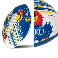 NCAA Kansas Jayhawks Junior Football: Rubber Bladder, Ages 3+