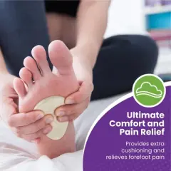 Mars Wellness Metatarsal Felt Foot Pad 6 Pairs