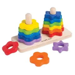 Kaplan Early Learning Toddler Flower Twist Sorter