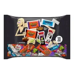 HERSHEY'S Kit Kat Assorted Chocolate Halloween Candy Shapes - 17.28oz/30pc