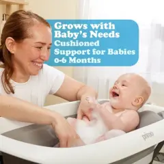 Primo SquishSplash - Collapsible Bath and Folding Bath Stand