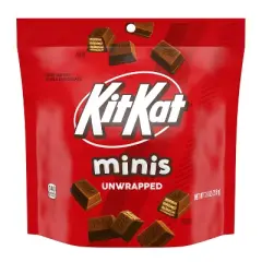 Kit Kat Minis Unwrapped Milk Chocolate Wafer Candy - 7.6oz