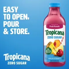 Tropicana Zero Sugar Fruit Punch - 46 fl oz