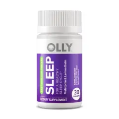 OLLY Vegan Sleep Fast Dissolves Multivitamins 3mg Tablets - 30ct