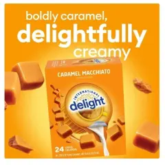International Delight Caramel Macchiato Coffee Creamer Singles, 0.44 fl oz, 24 Count