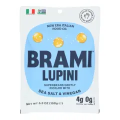 Brami Lupini Sea Salt and Vinegar - Case of 8/5.3 oz
