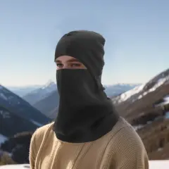 Unique Bargains Windproof Hood Face Mask 1 Pc