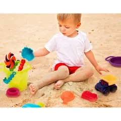 B. toys Beach Playset - B. Ready Beach Bag Lime