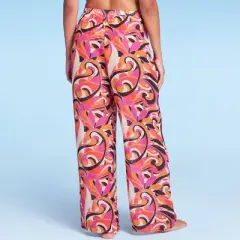 Women's Pull-On Cover Up Pants - Shade & Shore&trade; Multi Abstract Print