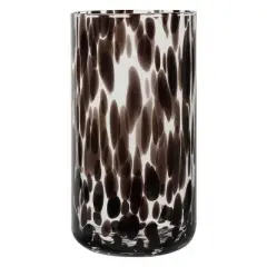 (2 pack) 20 fl oz Drinking Glass, Black
