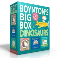 Boynton's Big Box of Dinosaurs (Boxed Set) - (Boynton on Board) by  Sandra Boynton (Board Book)