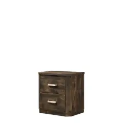 24" Elettra Nightstand Rustic Walnut - Acme Furniture