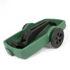 Simplay3 Easy Haul Flatbed Garden Cart Dark Green