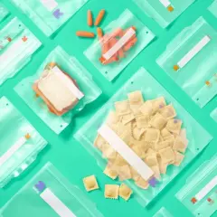 Reusable Food Storage Bags -15pc Variety Pack/5ct Each - up&up&trade;