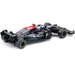 Mercedes-AMG F1 W12 E Performance #77 Valtteri Bottas "Petronas Formula One Team" F1 (2021) 1/43 Diecast Model Car by Bburago