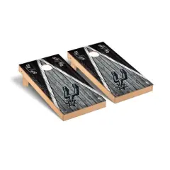 NBA San Antonio Spurs Premium Cornhole Board Triangle Weathered Version