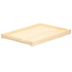 Little Giant Professional and Backyard Beekeeping Bee Hive/Apiary Solid Pine Wood Bottom Board for 10 Frame Hives, Brown