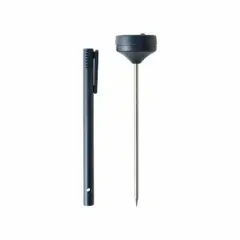 Taylor Digital Instant-Read Pocket Kitchen Meat Cooking Thermometer: Quick Read, Navy Blue, Digital Display, -40 to 302&deg;F