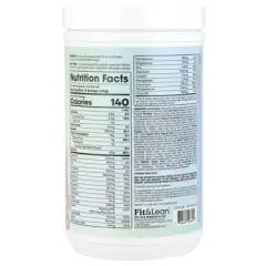 Fit & Lean Meal Shake, Vanilla Ice Cream, 0.97 lb (440 g)