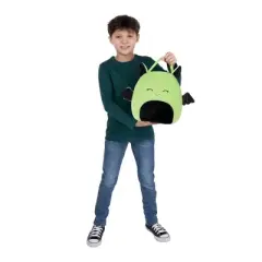 Squishmallows Leap the Bat Halloween Trick or Treat Pail Green