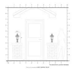 Livex Lighting Oxford 1 - Light Post Light in  Bronze