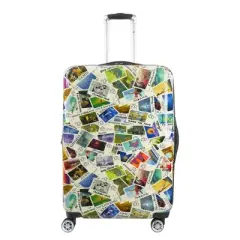 DISNEY Ful  Disney 100 Years Stamps ABS Hard-sided Spinner 30" Luggage