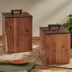 Park Designs Woodbourne Medium Canister 8.5"