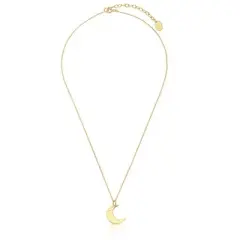 SHINE by Sterling Forever Sterling Silver Cutout Moon Charm Pendant