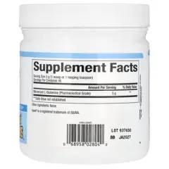 Natural Factors Micronized L-Glutamine Powder, 8 oz (226 g)