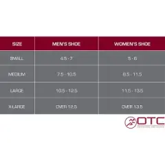 OTC Walker Boot, Low Top Leg Cast, Black