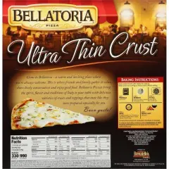 Bellatoria Ultra Thin Crust Ultimate Five Cheese Frozen Pizza - 14.23oz