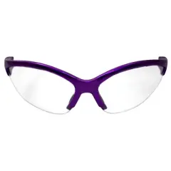 Global Vision Eyewear Contender Safety Motorcycle Glasses with Clear Lenses