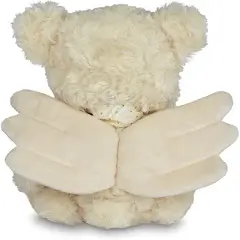 Bearington Peace Plush Stuffed Animal Angel Teddy Bear, 12"
