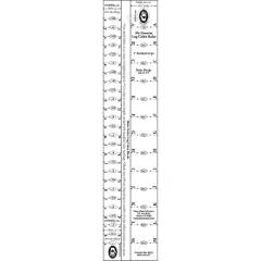 Marti Michell Log Cabin Ruler-1/2" To 1" Strips