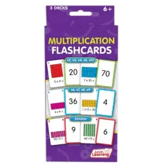 Junior Learning Multiplication Flashcards