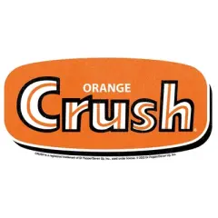 Tee Luv Retro Orange Crush Logo Tank Top