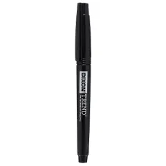 Dixon&reg; Trend Porous Point Pens, 12 Count, Black