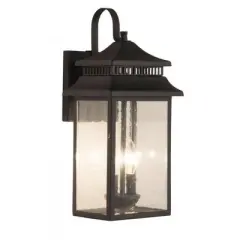 Craftmade Lighting Crossbend 2 - Light Wall Light in  Textured Black