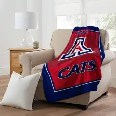NCAA Arizona Wildcats 46''x60'' Leadership Micro Throw Blanket