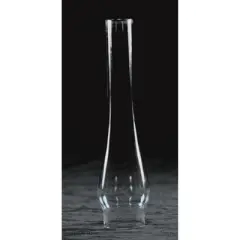 Lehman's Clear Glass Lamp Chimney, Replacement Hurricane Globe Measures 1 1/8 Inch Diameter Base x 5 1/2 Inches High for Oil or Kerosene Lanterns
