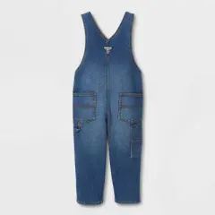 OshKosh B'gosh Toddler Boys' Solid Denim Overalls - Blue