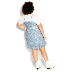 Women's Plus Size Floating Daisy Dress  - Floating Daisy | CCX