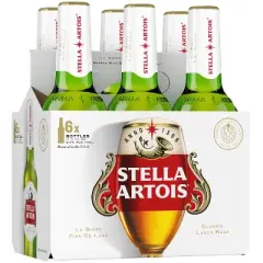 Stella Artois Premium Lager Beer - 6pk/11.2 fl oz Bottles