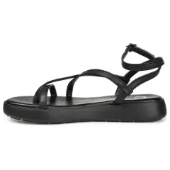 Journee Collection Womens Jeselia Tru Comfort Foam Ankle Strap Flat Sandals