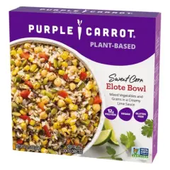 Purple Carrot Gluten Free Vegan Frozen Sweet Corn Elote Bowl - 10.75oz